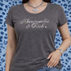 Vintage 2000s Abercrombie and Fitch Graphic Baby Tee